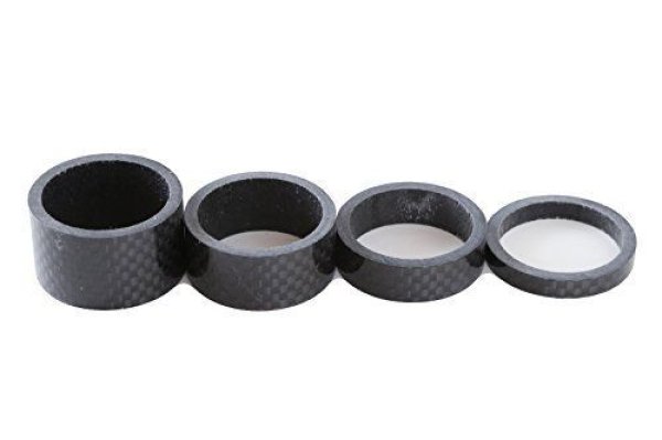 画像1: Carbonヘッドスペーサー1-1/8″ (1)