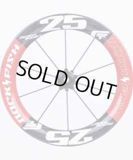 ROCKFISH FT-25 PRO カーボンホイール タイヤ+ チューブ付き