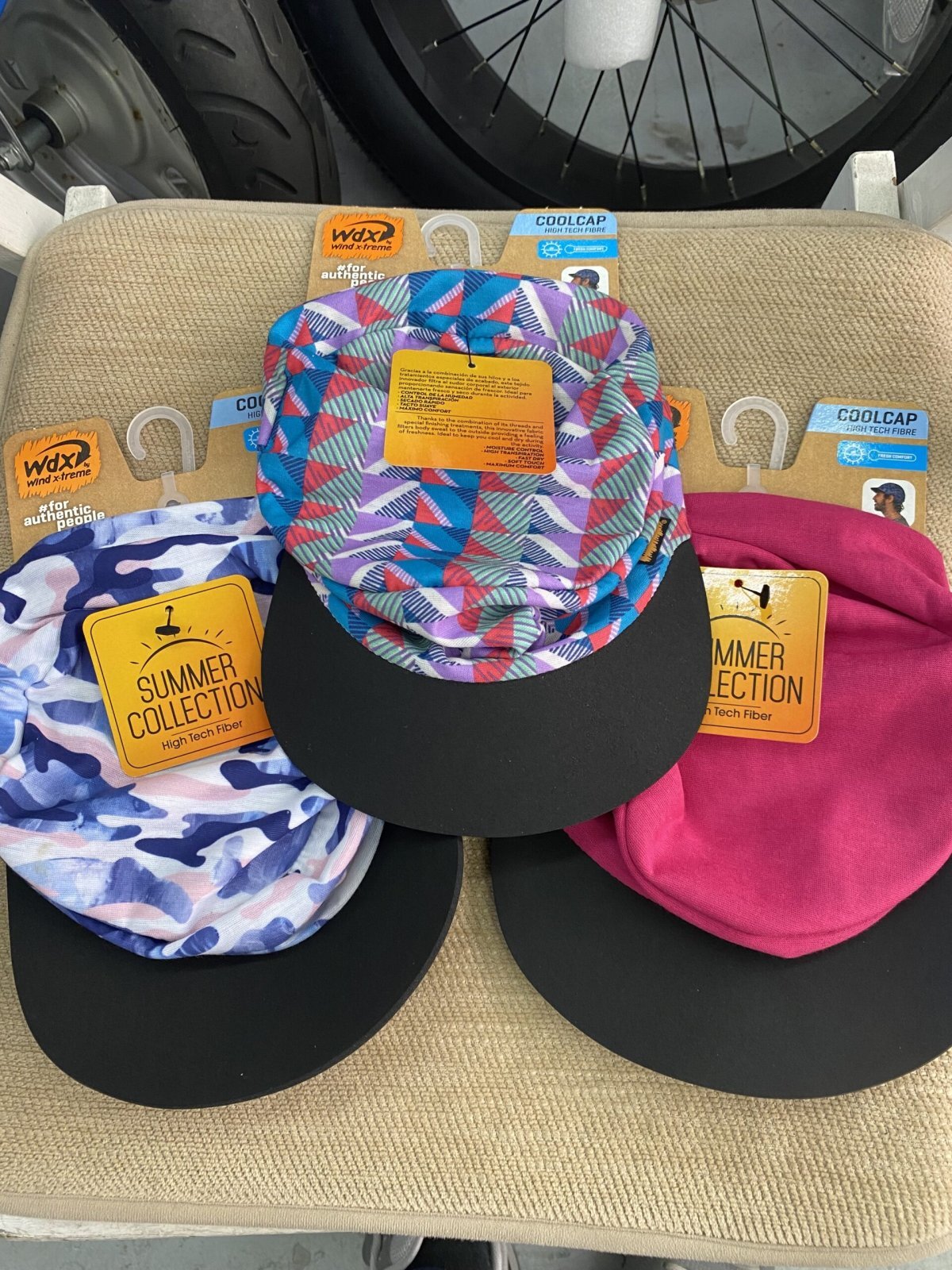 wdx cool cap(フリーサイズUVカット)